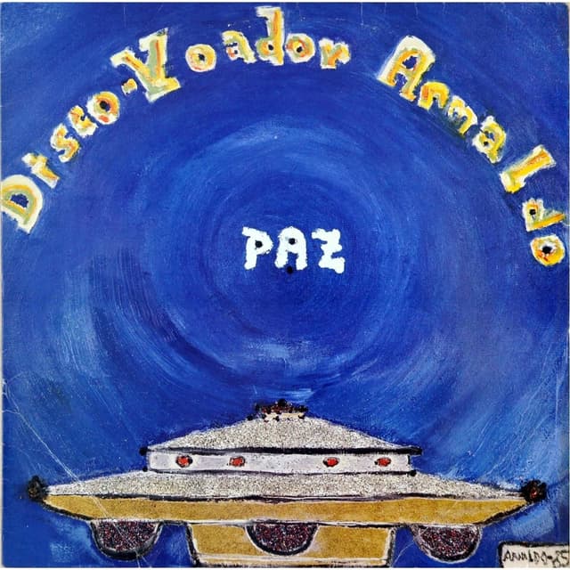 Album cover art for Disco Voador: Paz