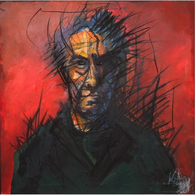 Album cover art for Fractured Man