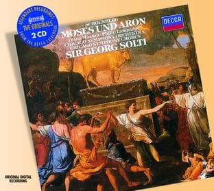 Album cover art for Schoenberg: Moses und Aron - 2 CDs