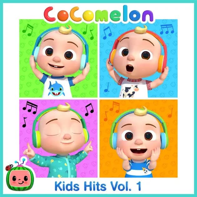 Album cover art for Cocomelon Kids Hits, Vol. 1