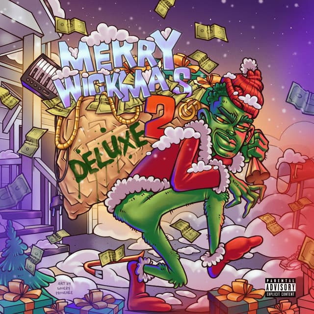 Album cover art for Merry Wickmas 2 (Deluxe)