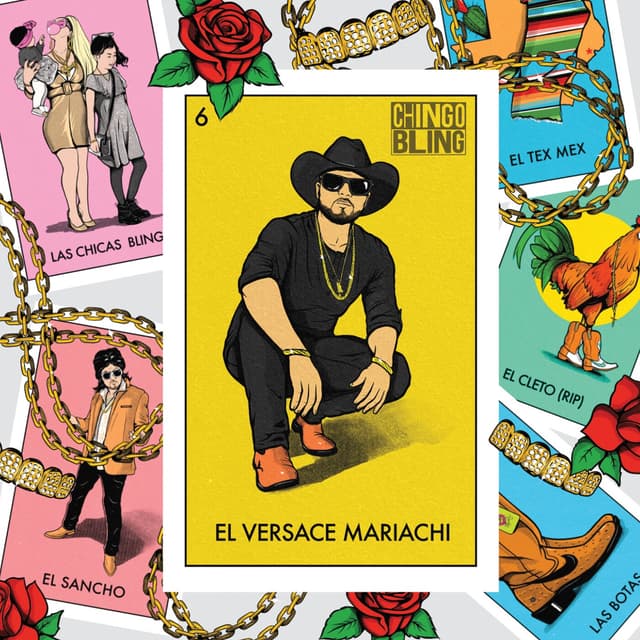 Album cover art for El Versace Mariachi