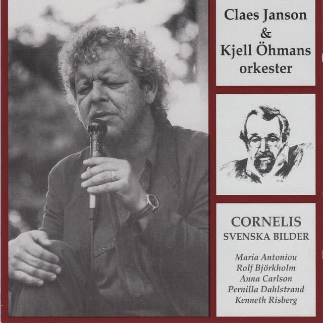 Album cover art for Cornelis svenska bilder