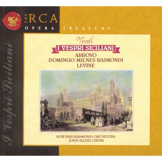 Album cover art for Verdi: I Vespri Siciliani