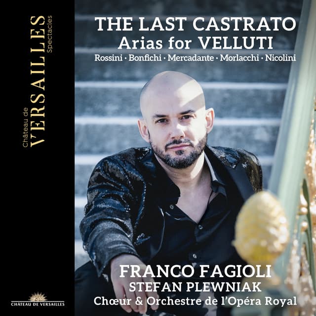 Album cover art for The Last Castrato. Arias for Velluti