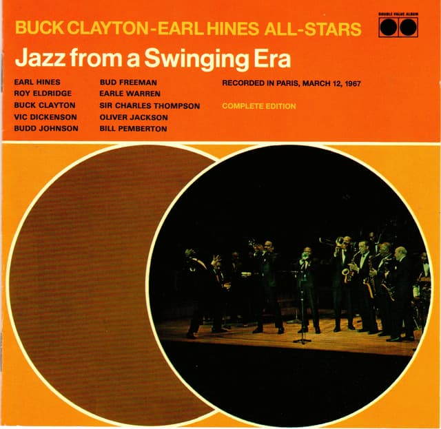 Album cover art for Jazz from a Swinging Era