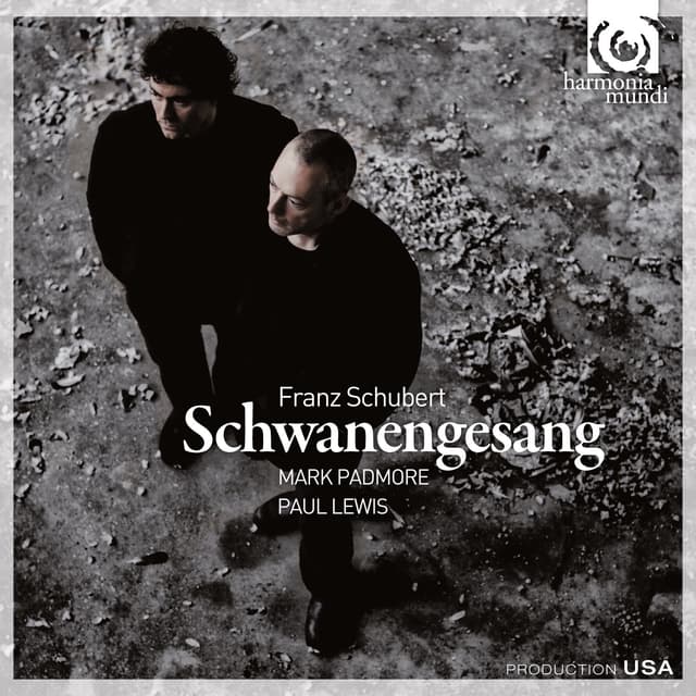 Album cover art for Schubert : Schwanengesang