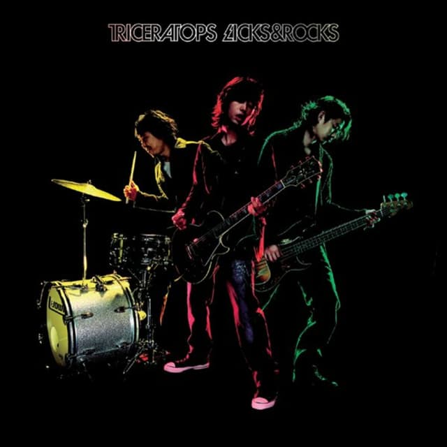 Album cover art for Licks & Rocks