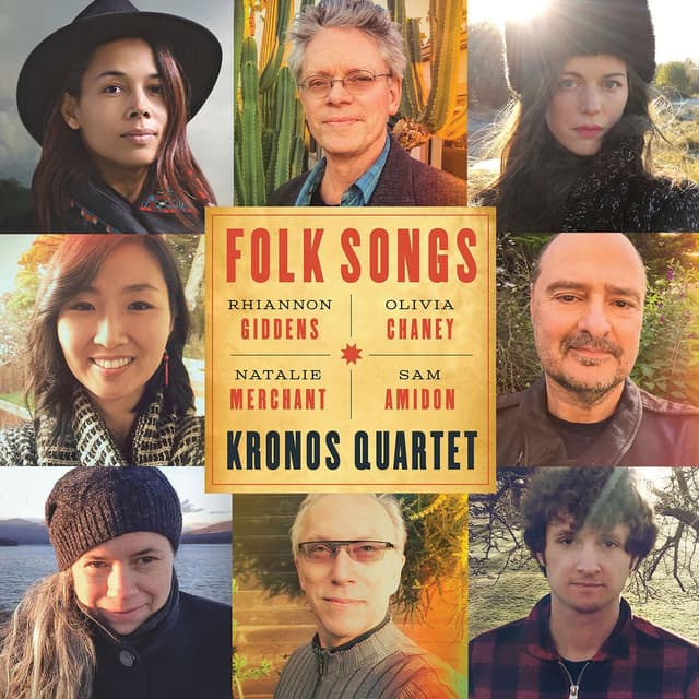 Album cover art for Folk Songs