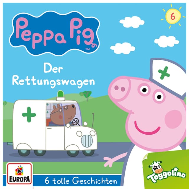 Album cover art for Folge 6: Der Rettungswagen (und 5 weitere Geschichten)