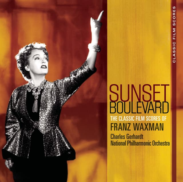 Album cover art for Classic Film Scores: Sunset Boulevard