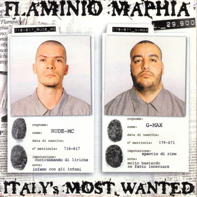 Album cover art for Italy's Most Wanted