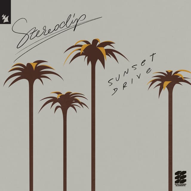 Album cover art for Sunset Drive