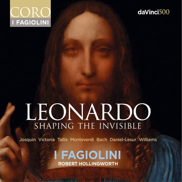 Album cover art for Leonardo: Shaping the Invisible