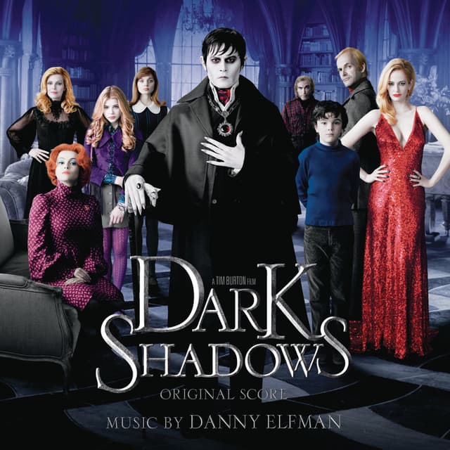 Album cover art for Dark Shadows [B.O.F.]
