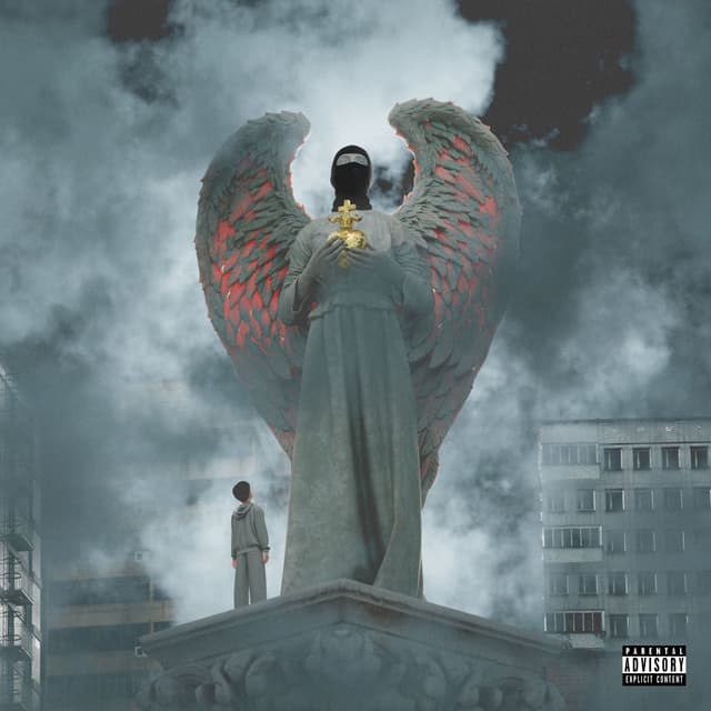 Album cover art for Angelo balaclava