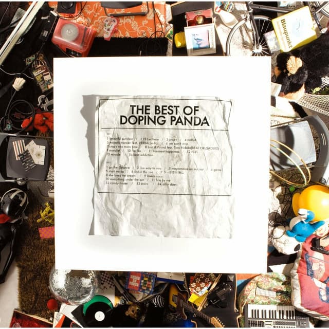Album cover art for THE BEST OF DOPING PANDA