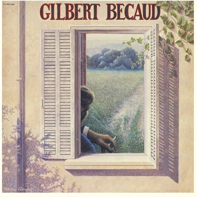 Album cover art for Gilbert Becaud