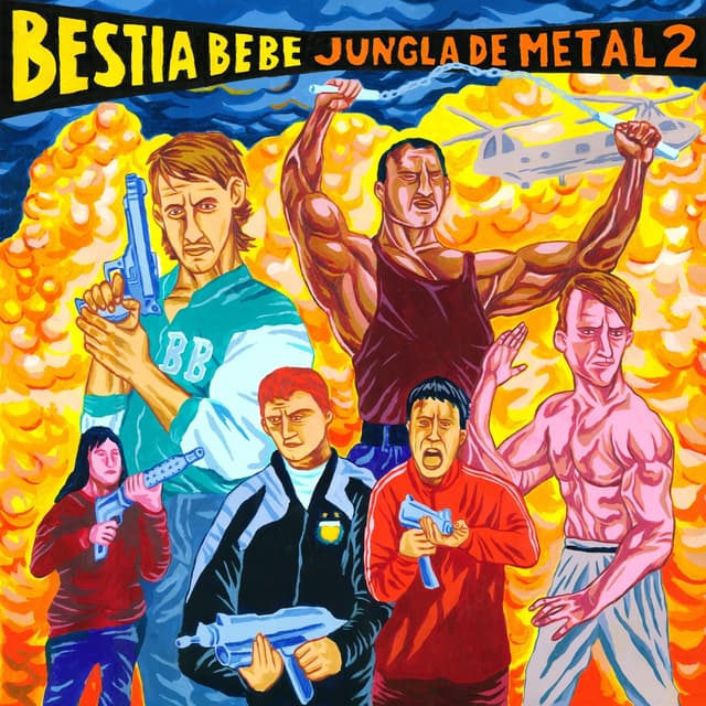 Album cover art for Jungla de metal 2
