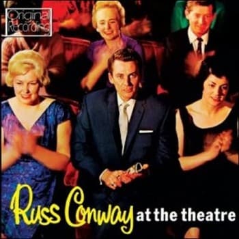 Album cover art for Russ Conway at the Theatre