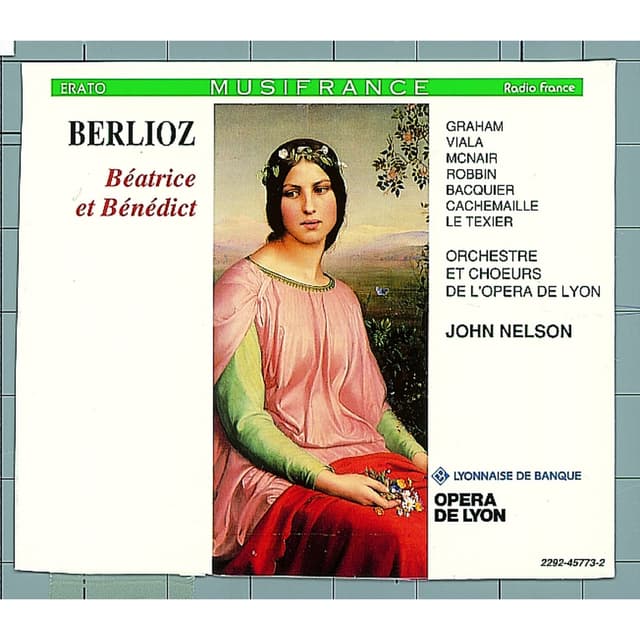 Album cover art for Berlioz: Béatrice et Bénédict