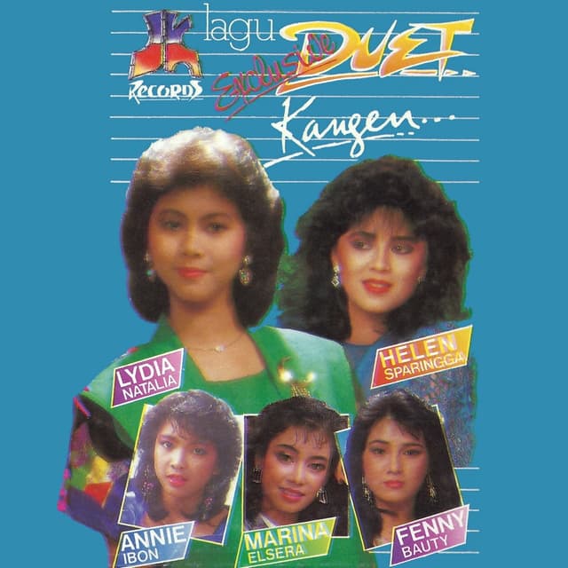 Album cover art for Lagu Duet Kangen