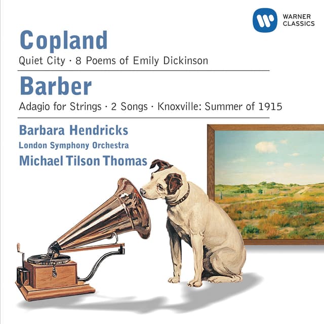 Album cover art for Copland: Quiet City