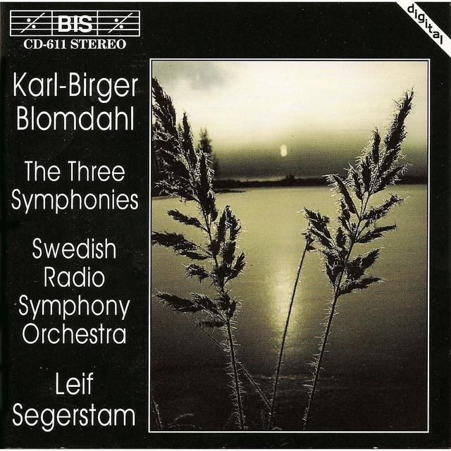 Album cover art for Blomdahl: Symphonies Nos. 1-3