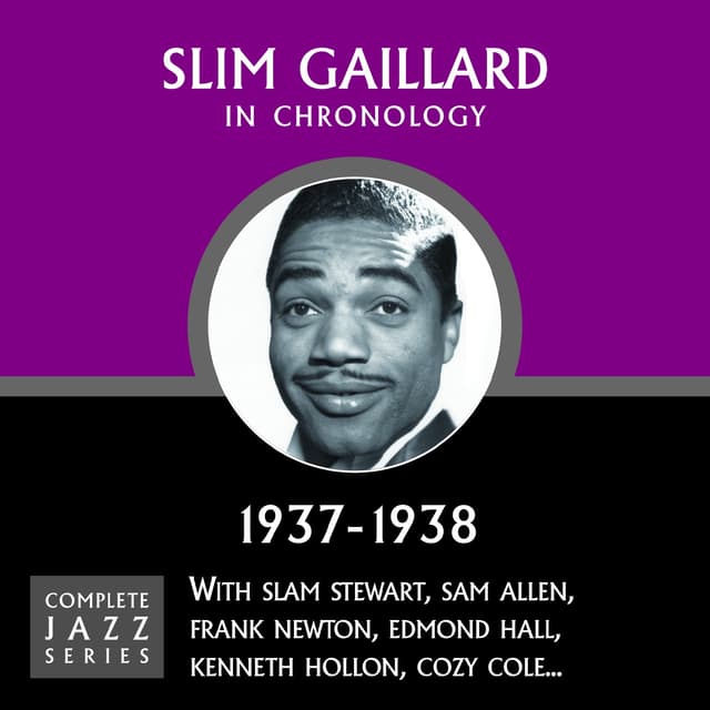 Album cover art for Complete Jazz Series 1937 - 1938