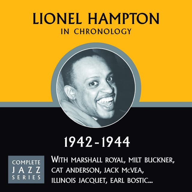 Album cover art for Complete Jazz Series 1942 - 1944