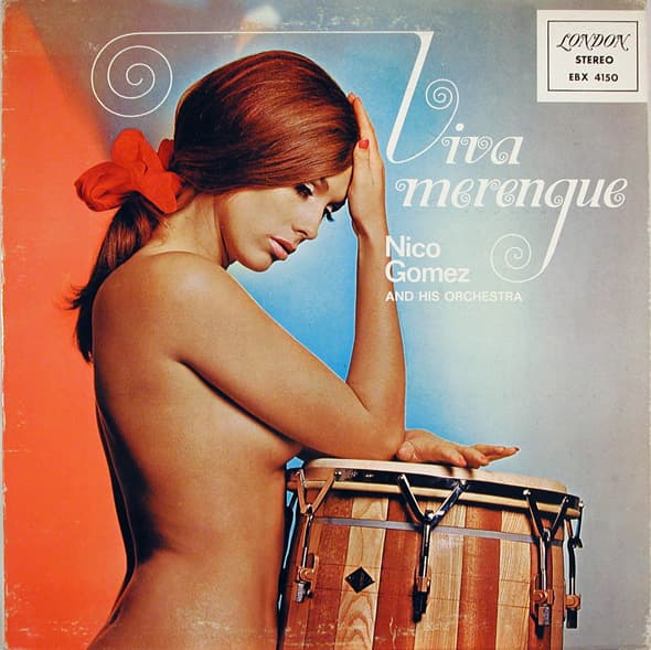 Album cover art for Viva Merengue