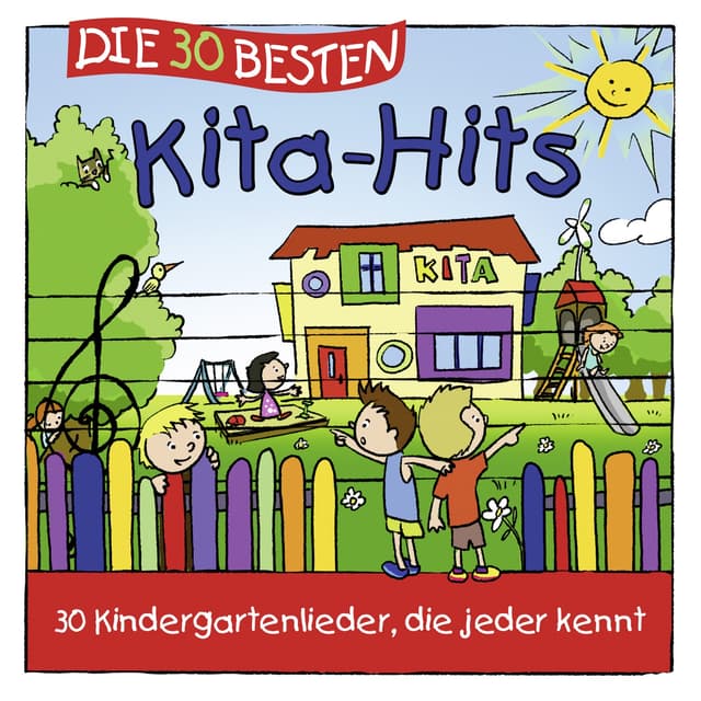 Album cover art for Die 30 besten Kita-Hits