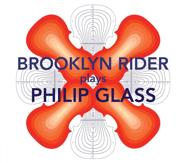 Album cover art for Brooklyn Rider Plays Philip Glass