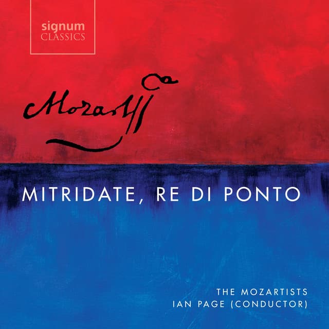 Album cover art for Mozart : Mitridate, Re Di Ponto