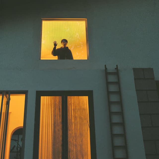 Album cover art for Staying