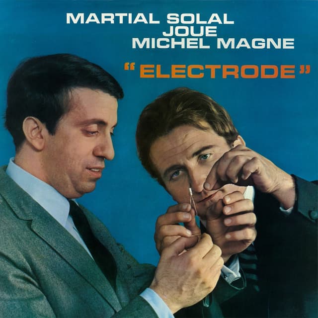 Album cover art for Martial Solal Joue Michel Magne