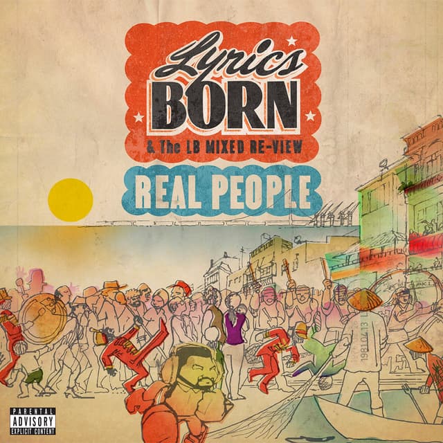 Album cover art for Real People
