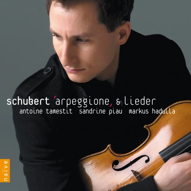 Album cover art for Schubert: Arpeggione & Lieder