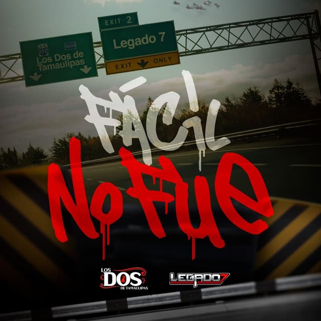 Album cover art for Fácil no Fue