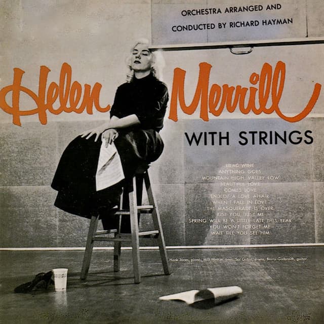 Album cover art for With Strings