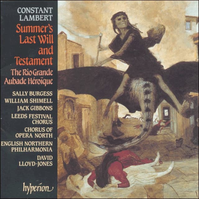 Album cover art for Lambert : Summer's Last Will And Testament
