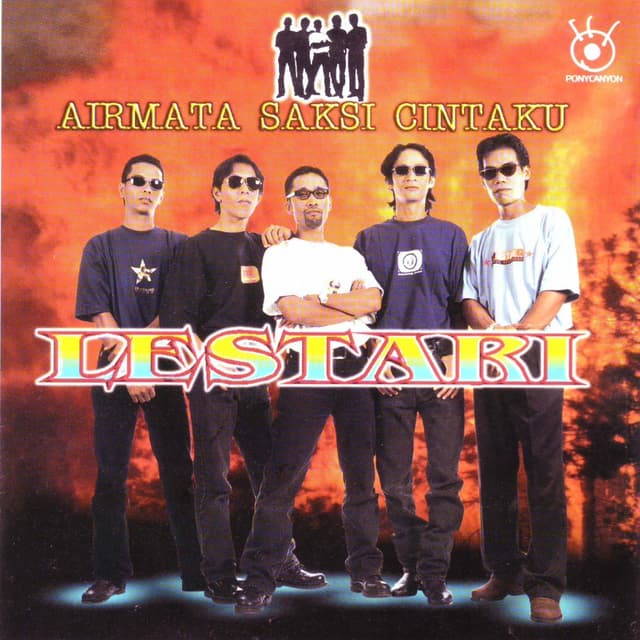 Album cover art for Airmata Saksi Cintaku