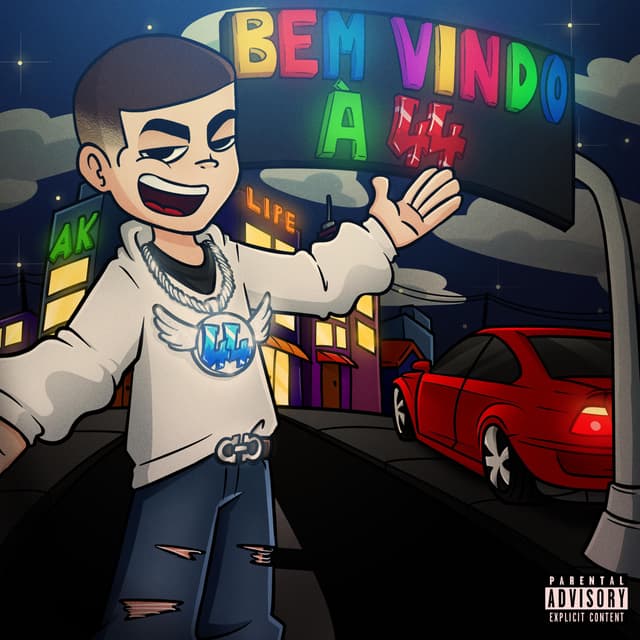 Album cover art for Bem Vindo à 44