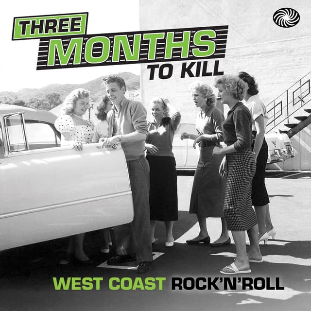 Album cover art for Three Months To Kill: West Coast Rock'n'roll