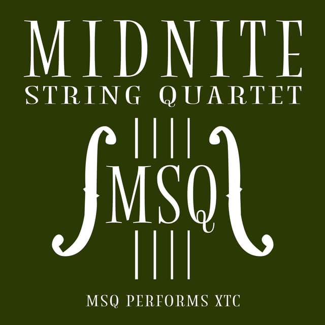 Album cover art for MSQ Performs XTC