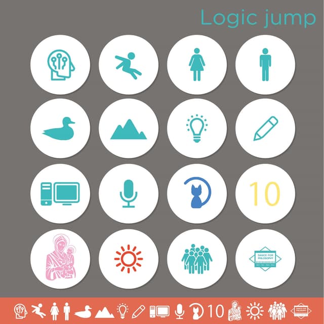 Album cover art for Logic Jump