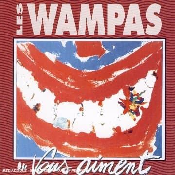 Album cover art for Les Wampas Vous Aiment