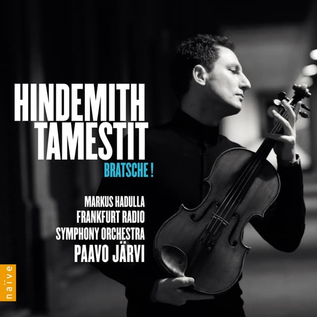 Album cover art for Hindemith : Bratsche !
