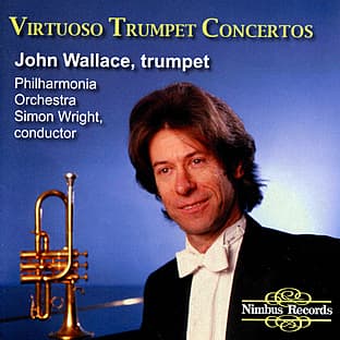 Album cover art for Virtuoso Trumpet Concertos