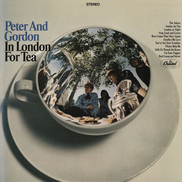 Album cover art for In London For Tea